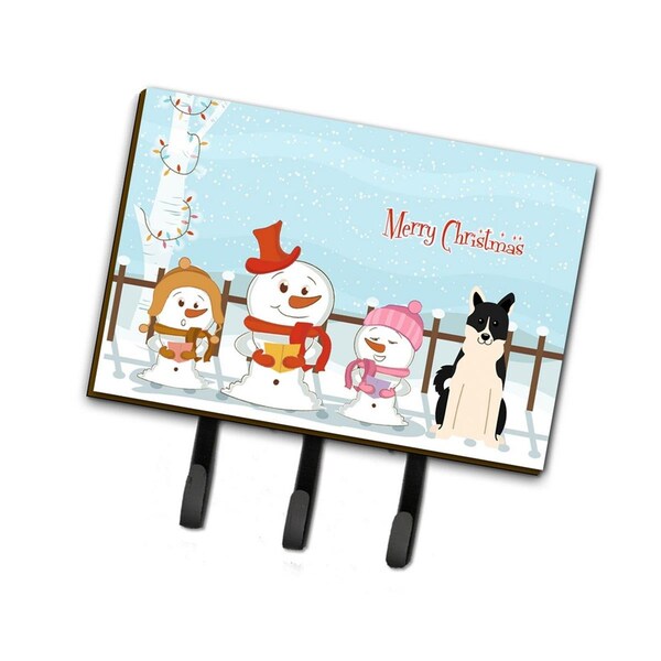 Carolines Treasures Merry Christmas Carolers Russo-European Laika Spitz Leash or Key Holder BB2360TH68 - main